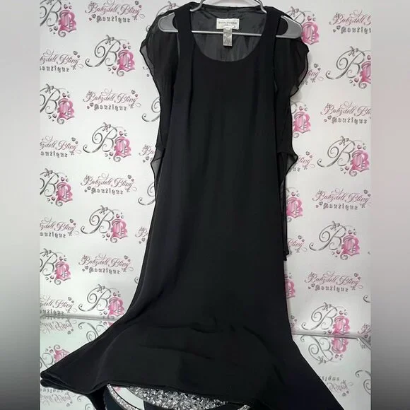evan picone dress black NWT Black Label by Evan-Picone Color-Block Sleeveless Dress Size:14 – Sweet  Purseonality main image 0